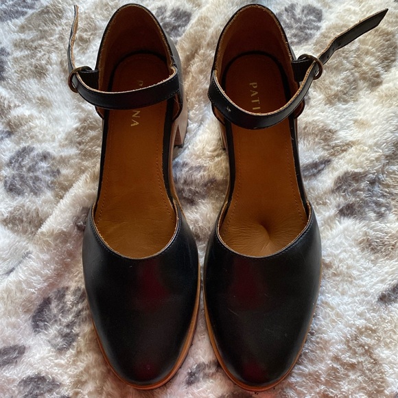 Portland Leather Patina block heel mary Jane’s - Picture 2 of 5